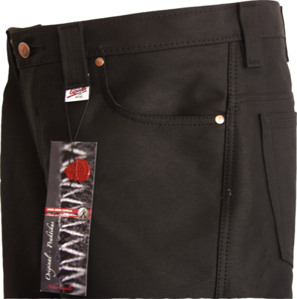 Workman Jeans Five-Pocket Robust SW-Streifen Maßfertigung