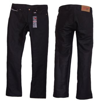 Workman Jeans Five-Pocket Robust SW-Streifen Maßfertigung