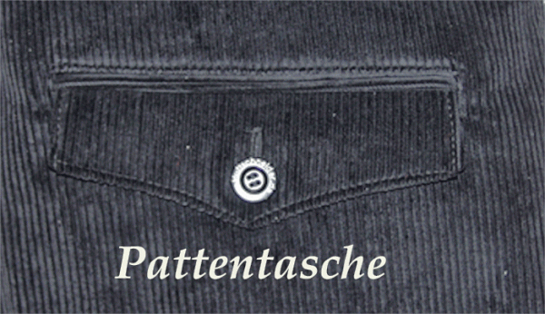 ROBUST - SCHWARZWEISS-STREIFEN RBH Stretch Maßfertigung
